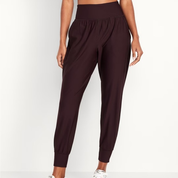 Old Navy Women's Brown Jogger Pants - Picture 1 of 8